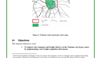 Measure Result - Developing clean urban logistics in Toulouse