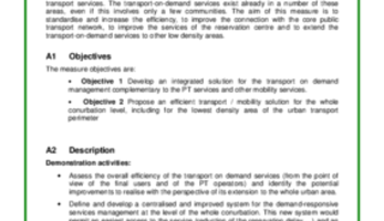 Measure Result - Integrating a demand-responsive public transportation service in Toulouse