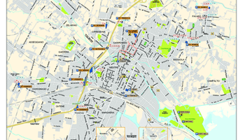 Map summarizing measure implementations in Venice