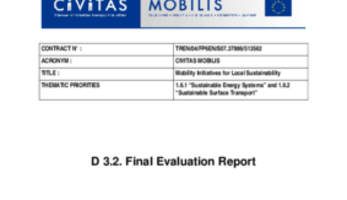 CIVITAS MOBILIS - Final Evaluation Report