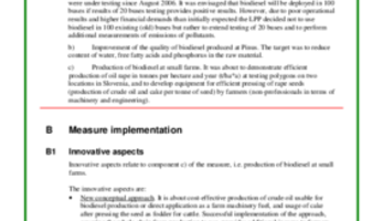 Measure Result - Implementation and large-scale deployment of bio-diesel and CNG fleets in Ljubljana