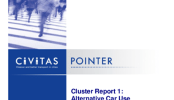 Cluster report 1 Alternative Car Use