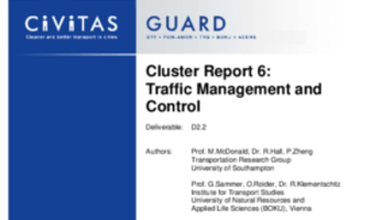Cluster Report 6: Traffic Management and Control