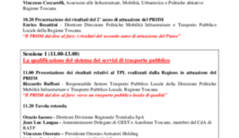 Il Piano Regionale Integrato: dal dire al fare
