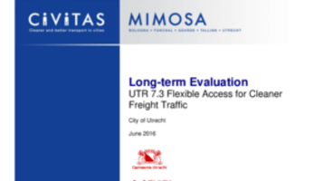 Measure Result - Long Term Evaluation Flexible Access for Cleaner Freight Traffic in Utrecht