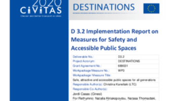 DESTINATIONS Measures for Safe and Accessible Public Spaces