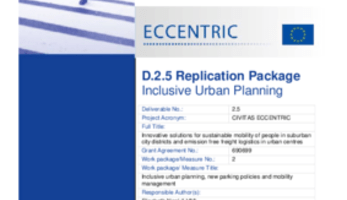 Replication package - Inclusive urban planning