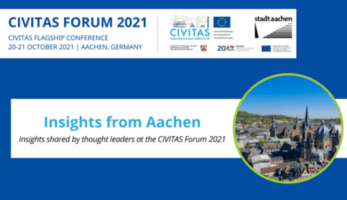 Insights from Aachen: CIVITAS Forum 2021