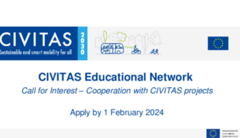 Call for interest: cooperation with CIVITAS projects
