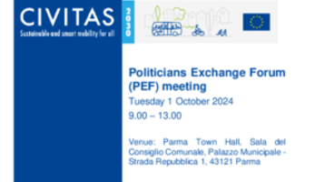 Politicians Exchange Forum (PEF) Final Agenda - 1 October 2024 meeting