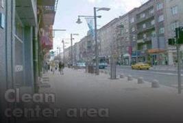 Transformation of a city centre area into a clean urban transport area in Gdynia
