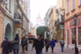 Car-free zone, extension of strolling-zone and bicycle road network