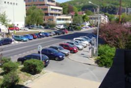Short term parking scheme in Ústà nad Labem